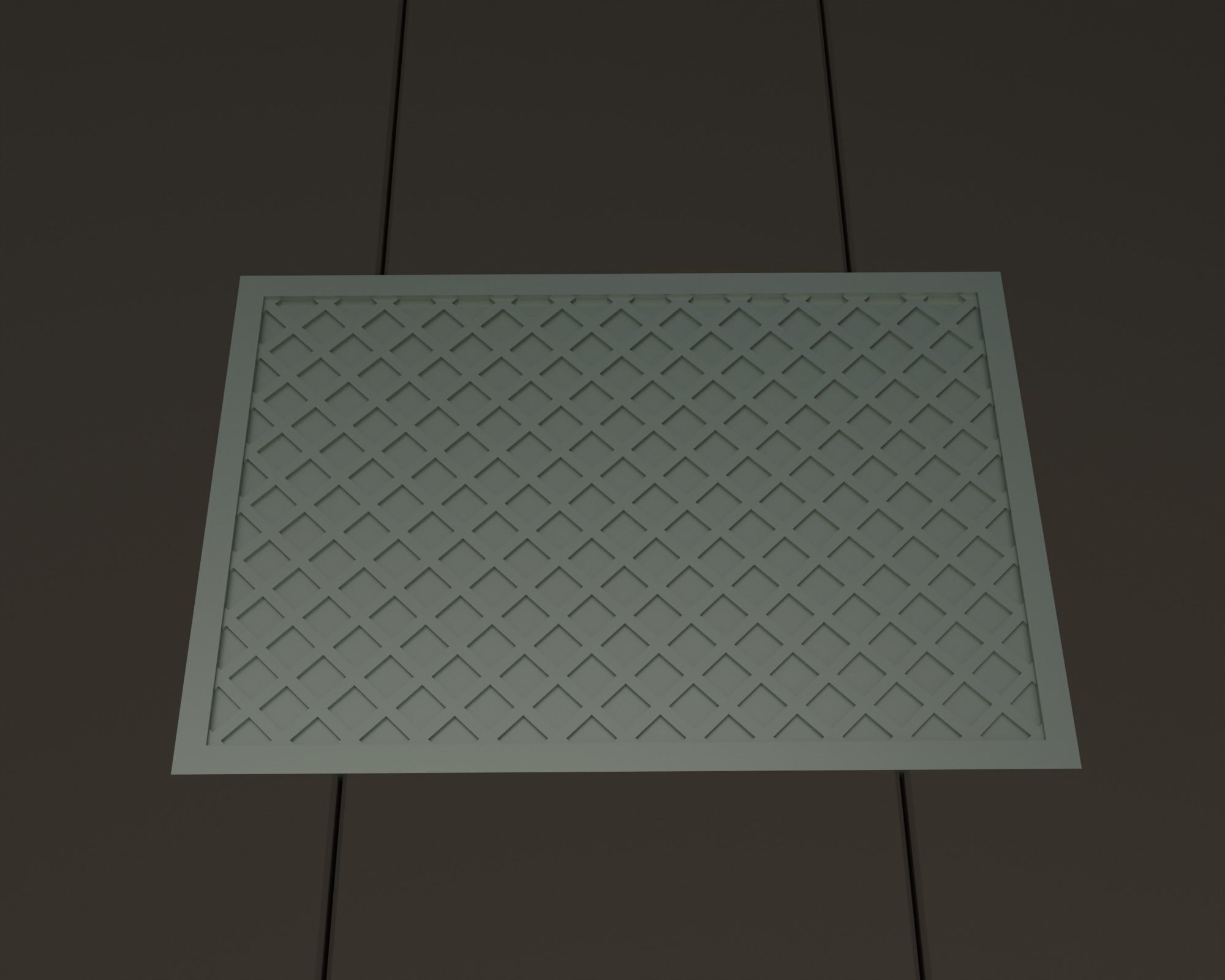 Underwater home Low-poly 3D model_43
