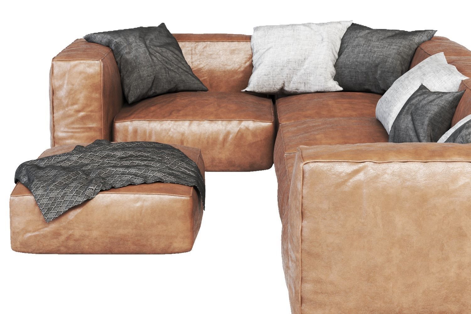 comfortable sofa 3D model_9