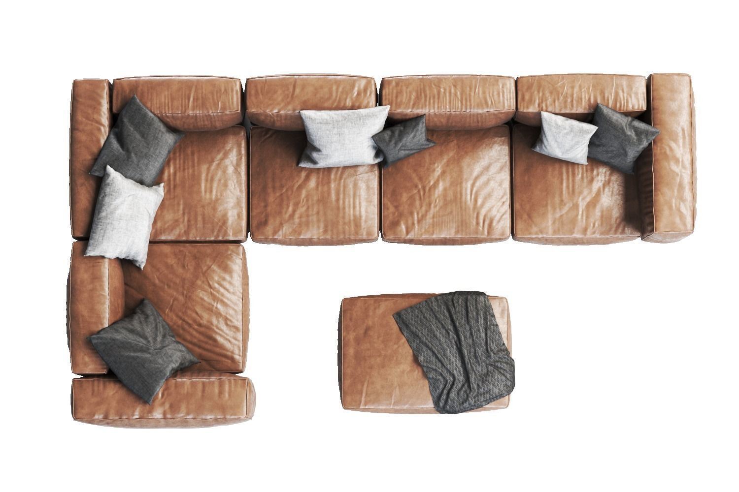 comfortable sofa 3D model_12