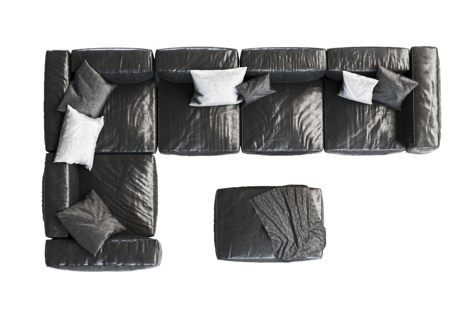 comfortable sofa 3D model_13