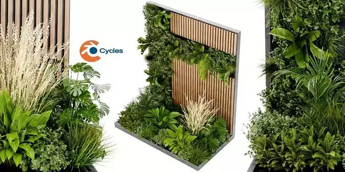 Collection plant vol 482 - blender model 