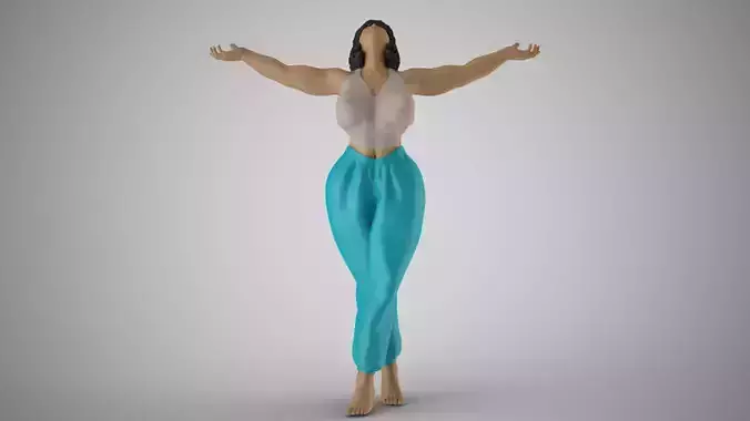 Woman Opening her Hands