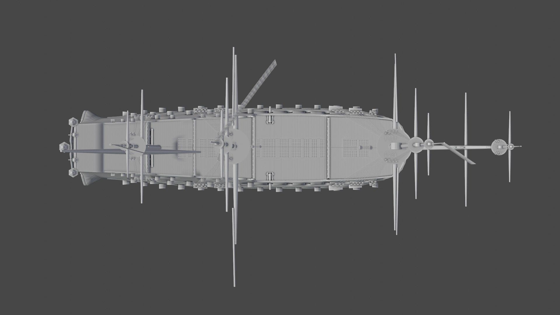 Pirate ship 3D model_7