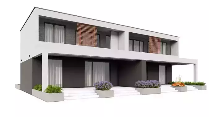 HOUSE 22 EXTERIOR 3D model