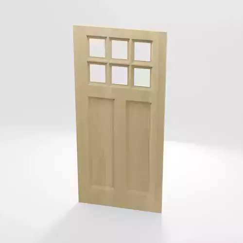 Wooden door