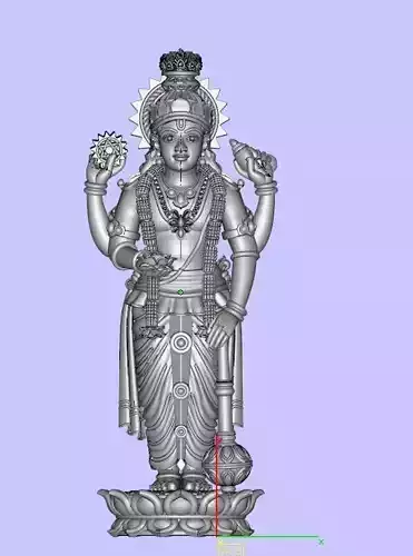vishnu narayan cad file 3D print model