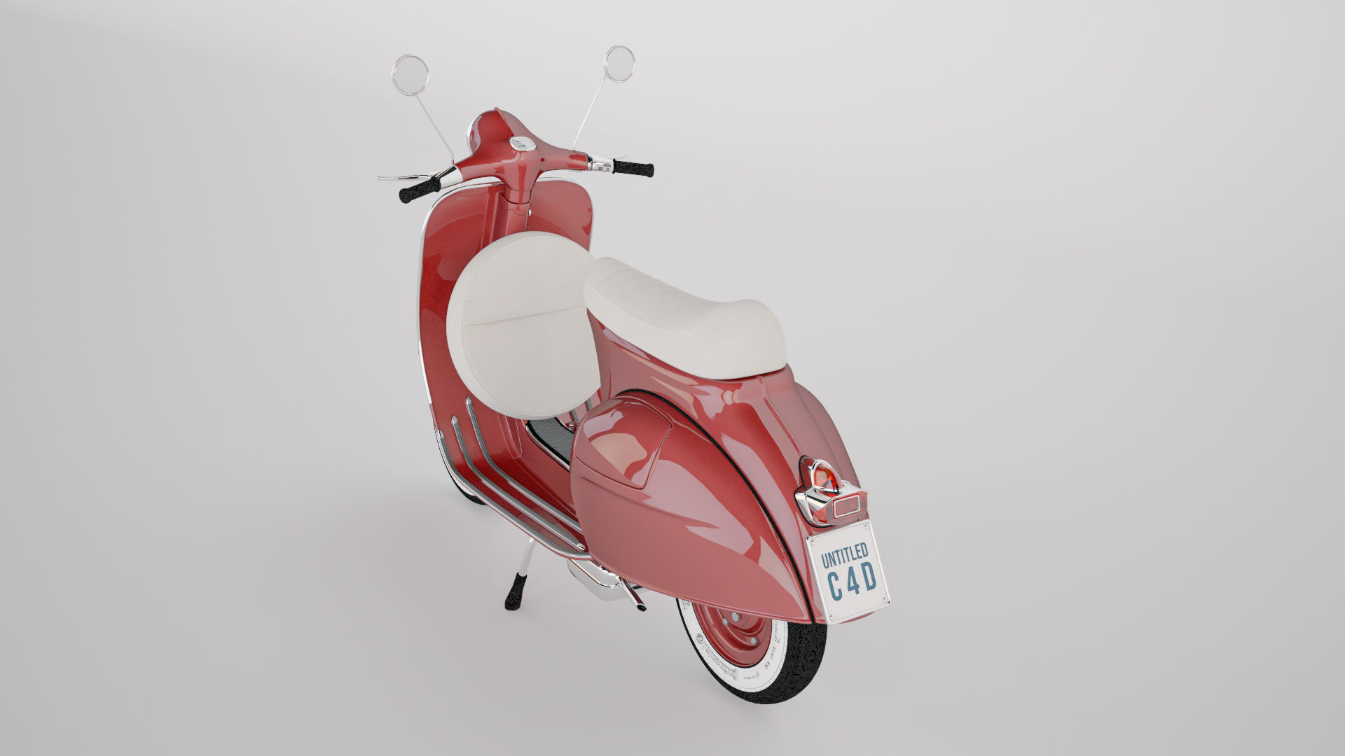 Vespa VNB 125 Classic 3D model_6