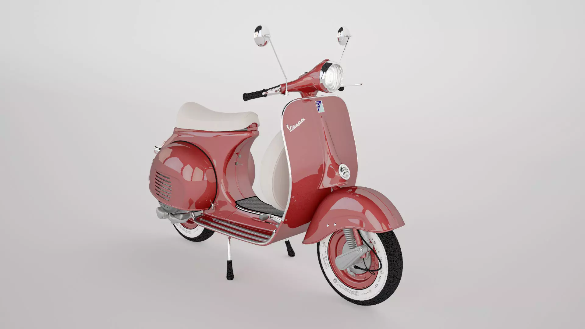 Vespa VNB 125 Classic 3D model_0