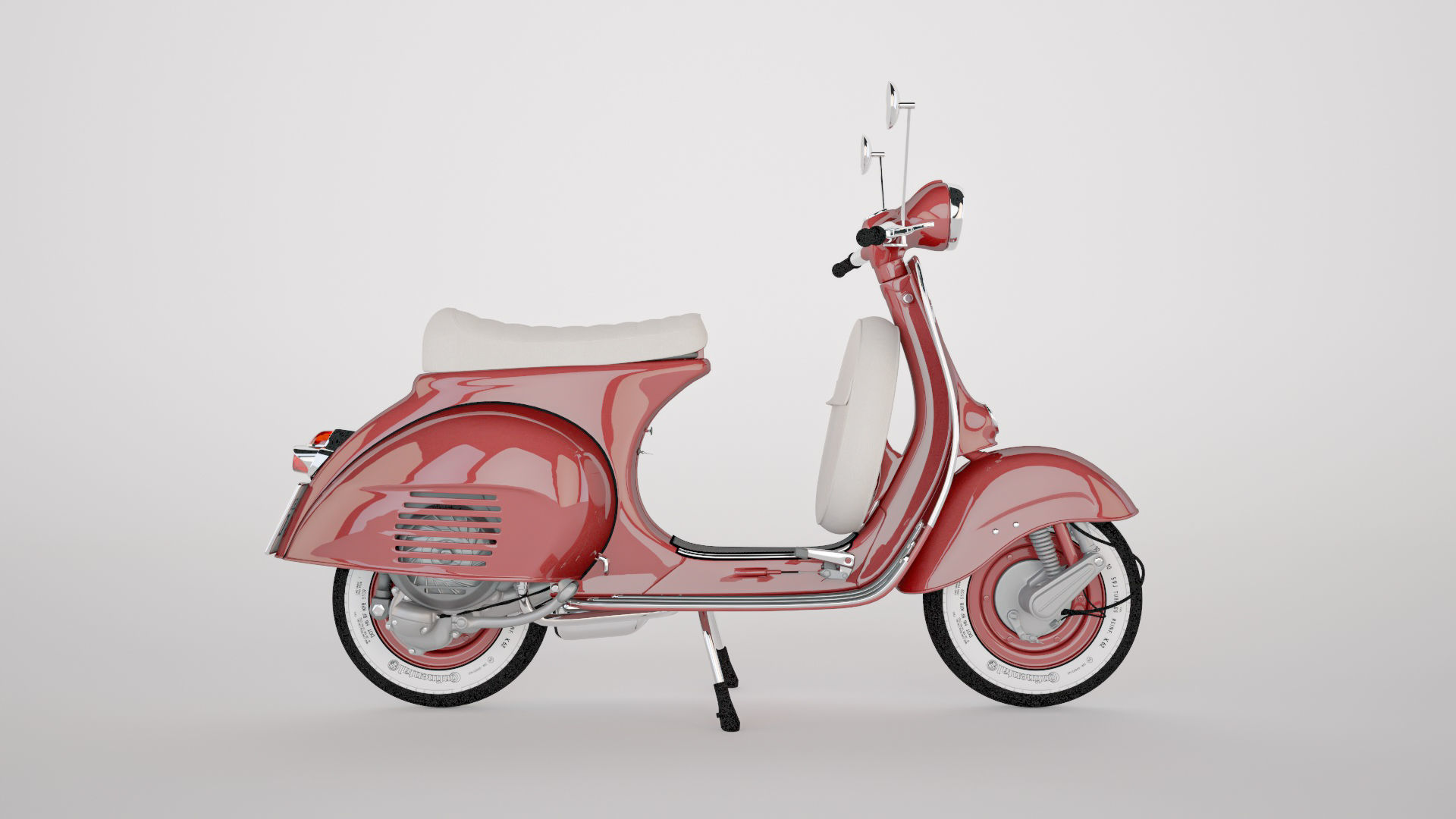 Vespa VNB 125 Classic 3D model_8