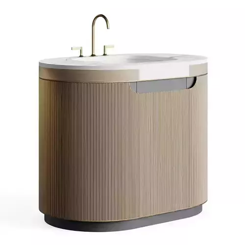 Frato CAPE TOWN Vanity Unit Low-poly 3D model