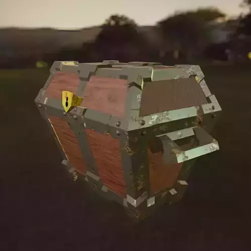 3D Model Treasure Chest