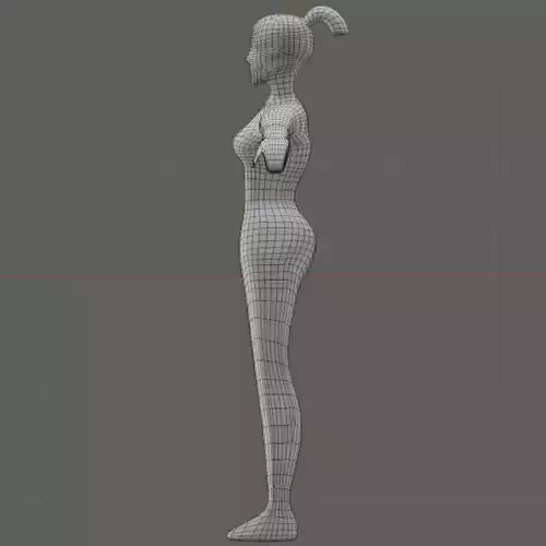 3D Basic Women Model