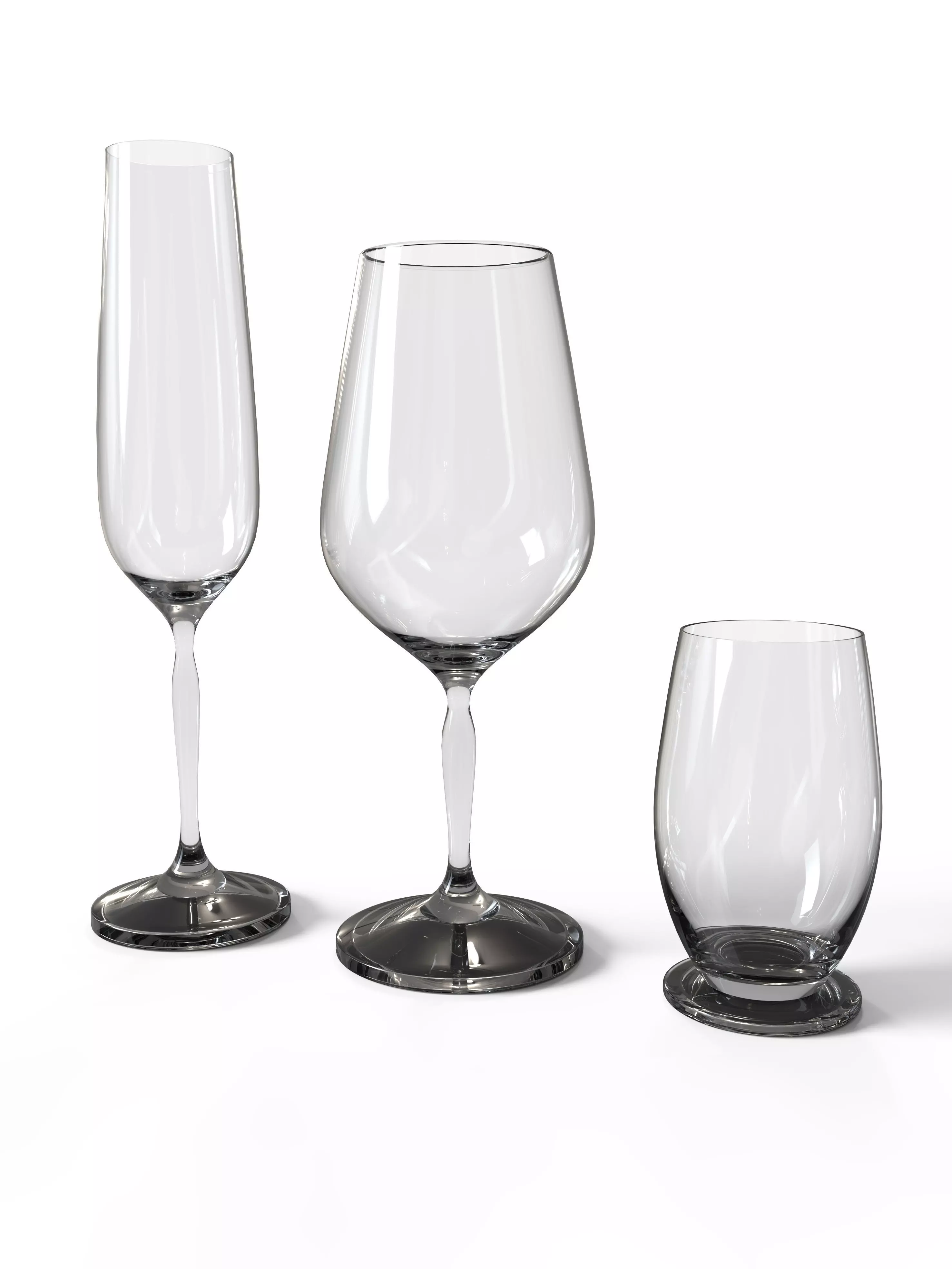 Glassware Set 3D print model