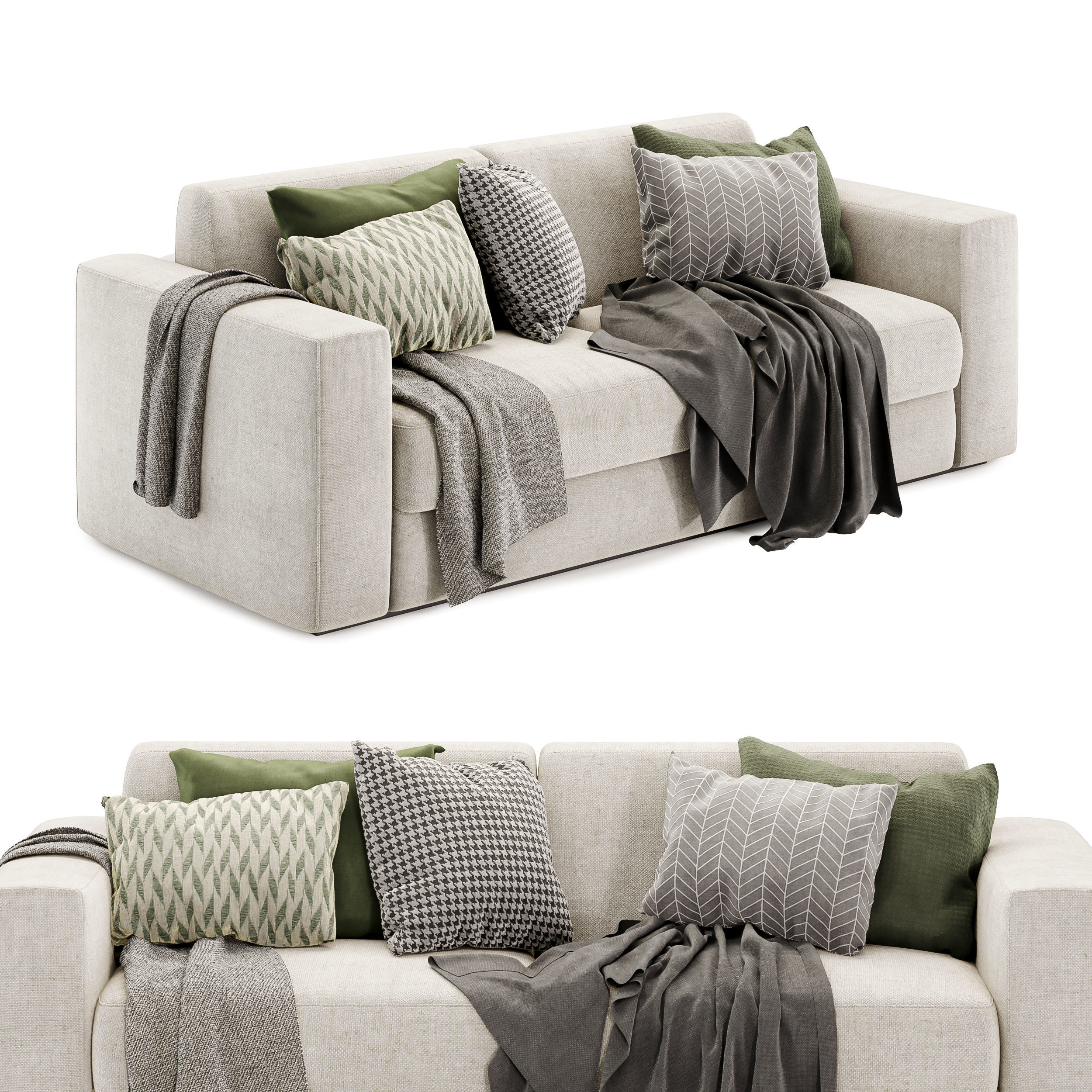 sofa isma 3D model_1