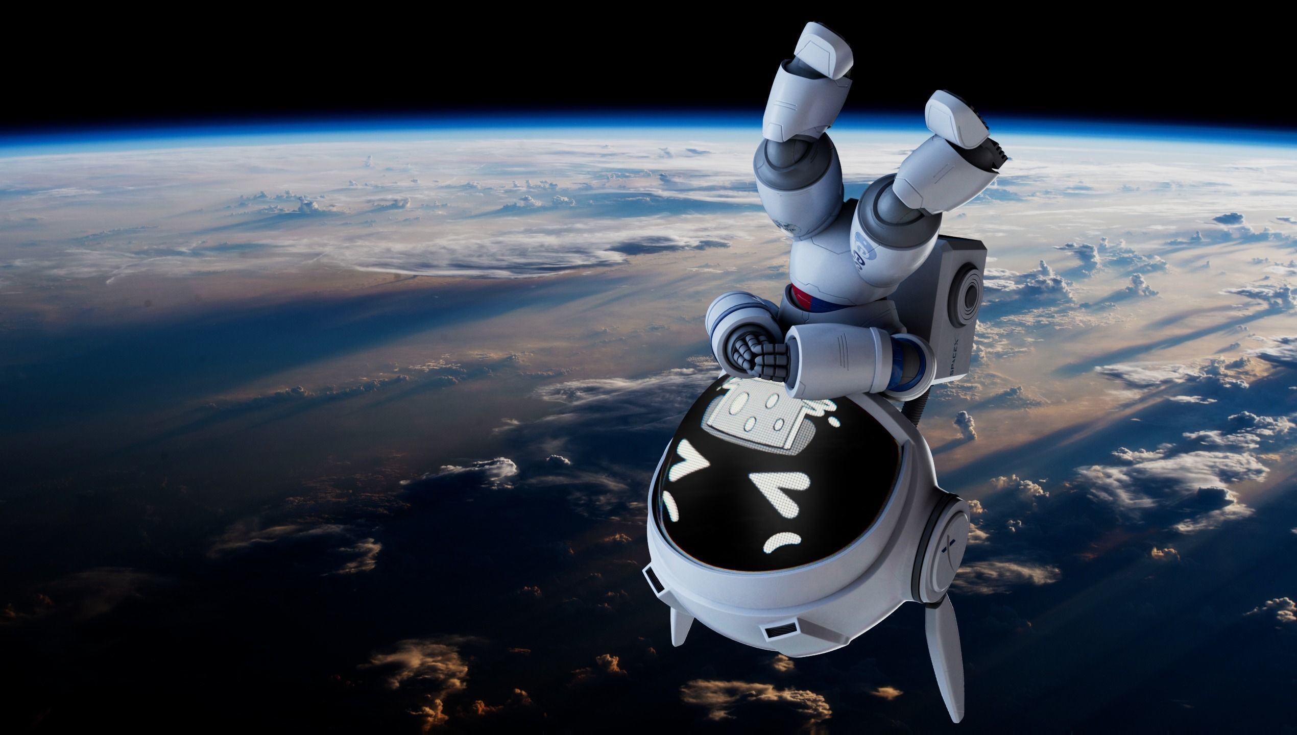 Cartoon Robot 3D model_8