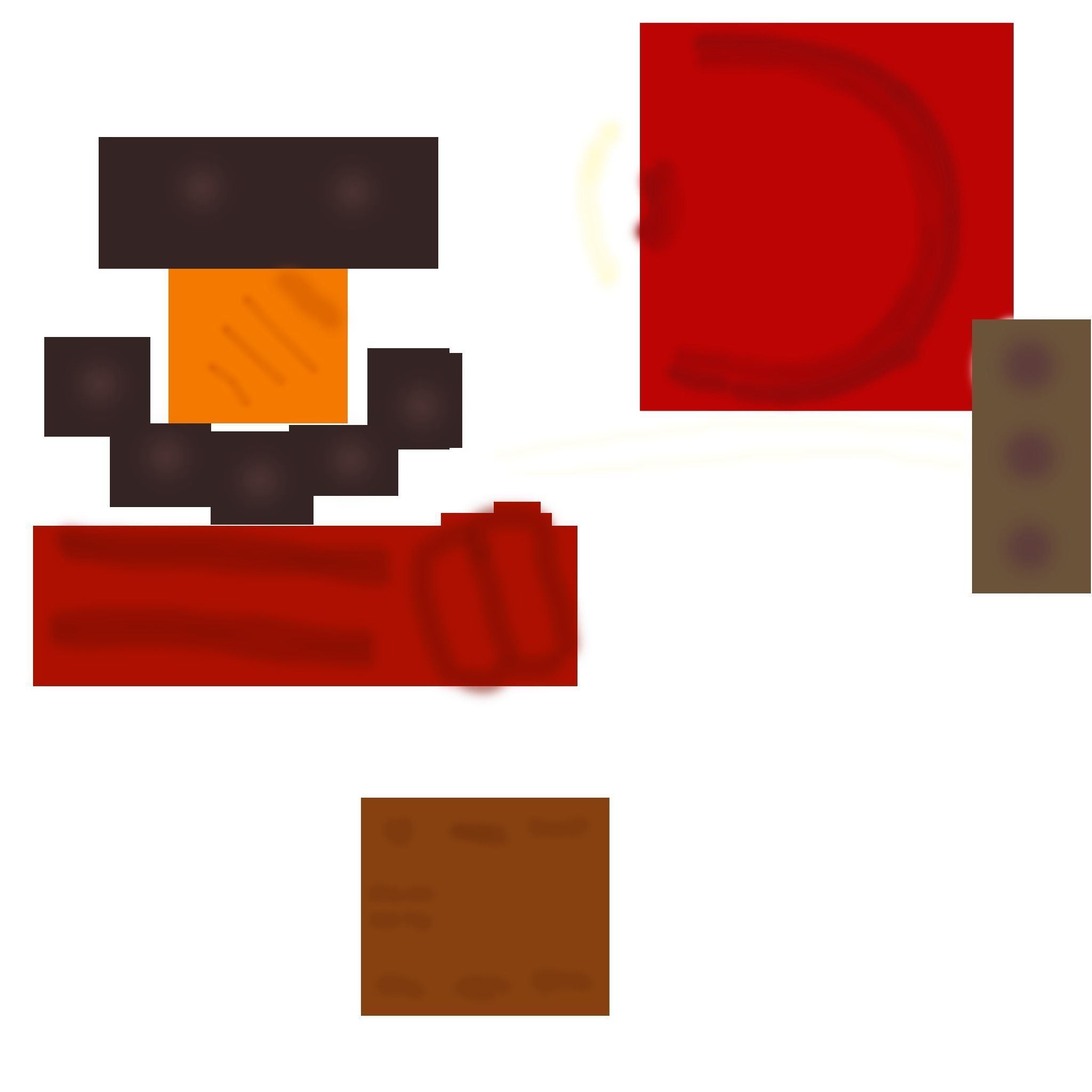 Snowman pack Low-poly 3D model_46