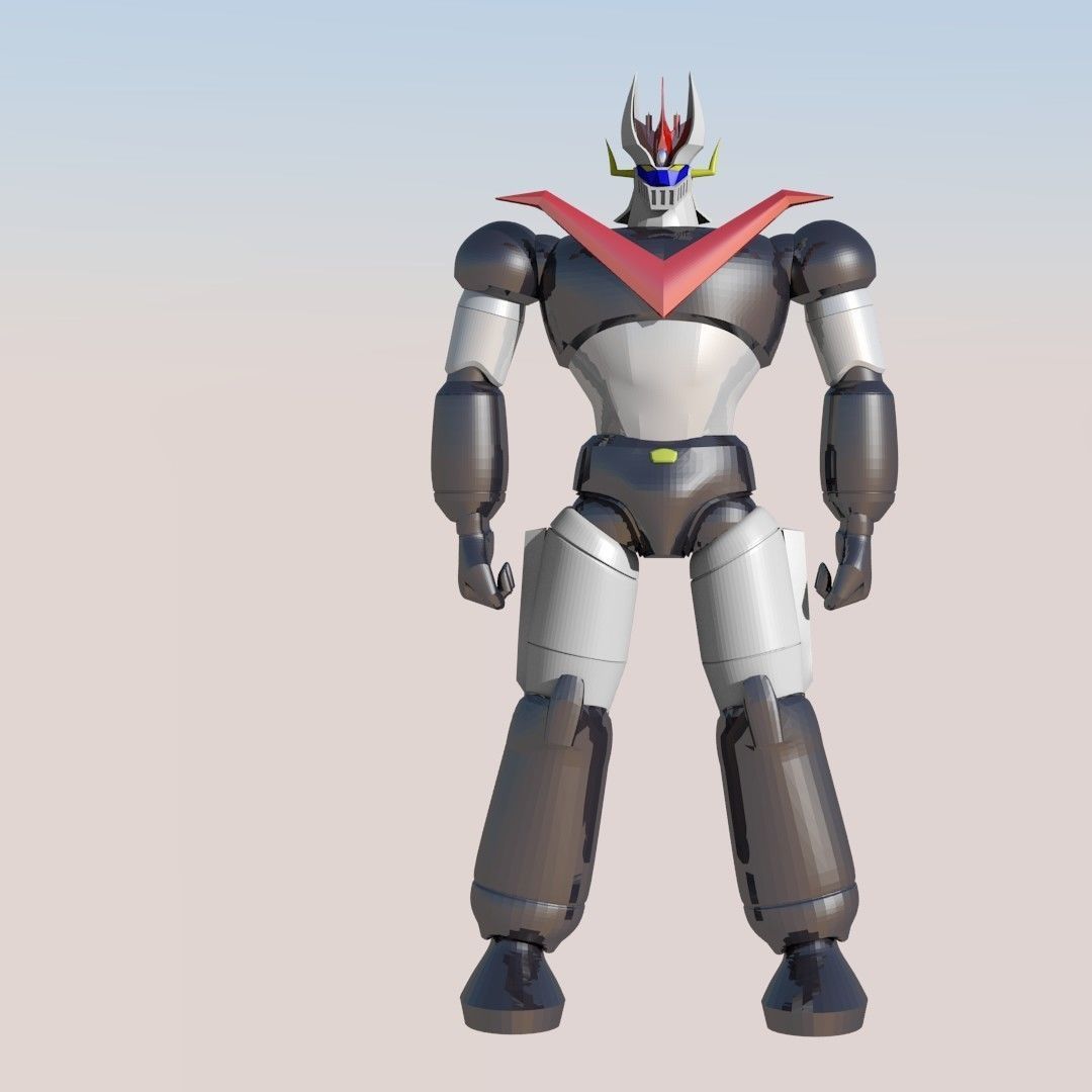 mazinger z - great mazinger 3D print model_3