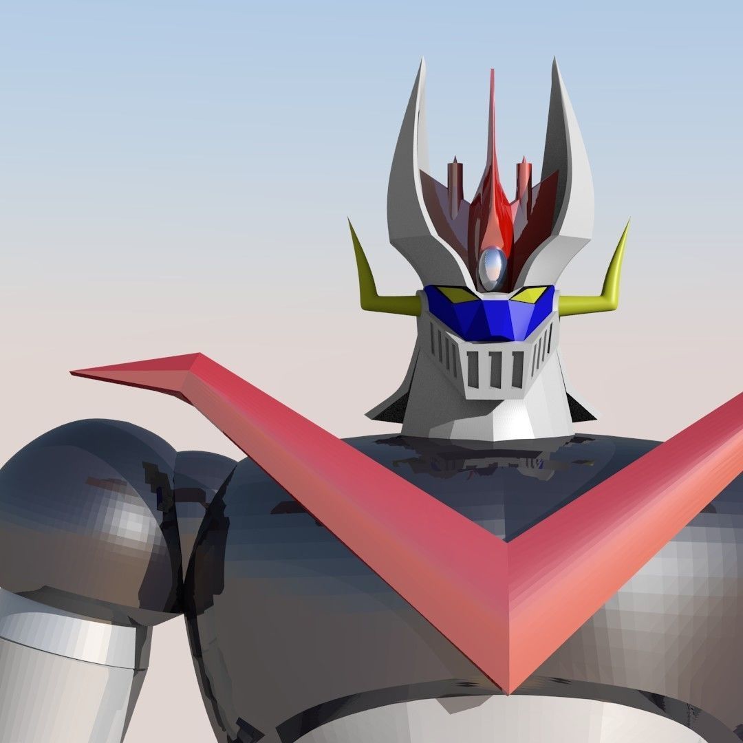 mazinger z - great mazinger 3D print model_1