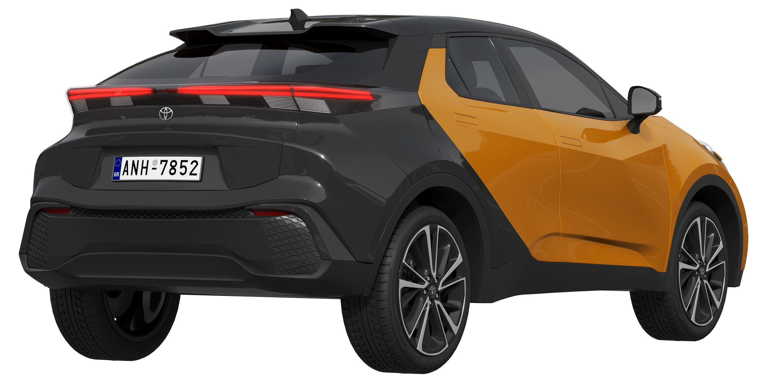 Toyota C-HR 2024 3D model_3