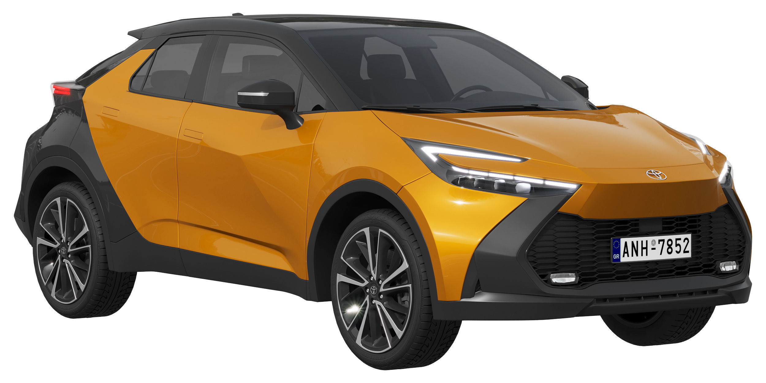 Toyota C-HR 2024 3D model_1
