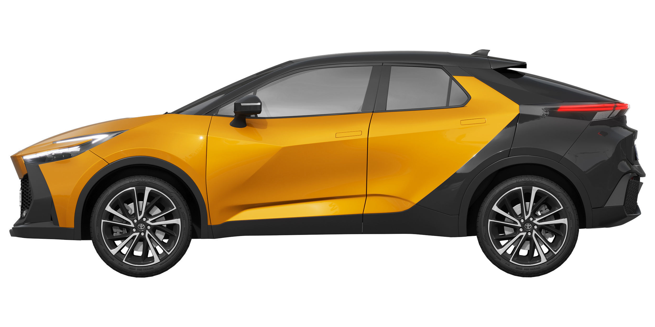 Toyota C-HR 2024 3D model_5