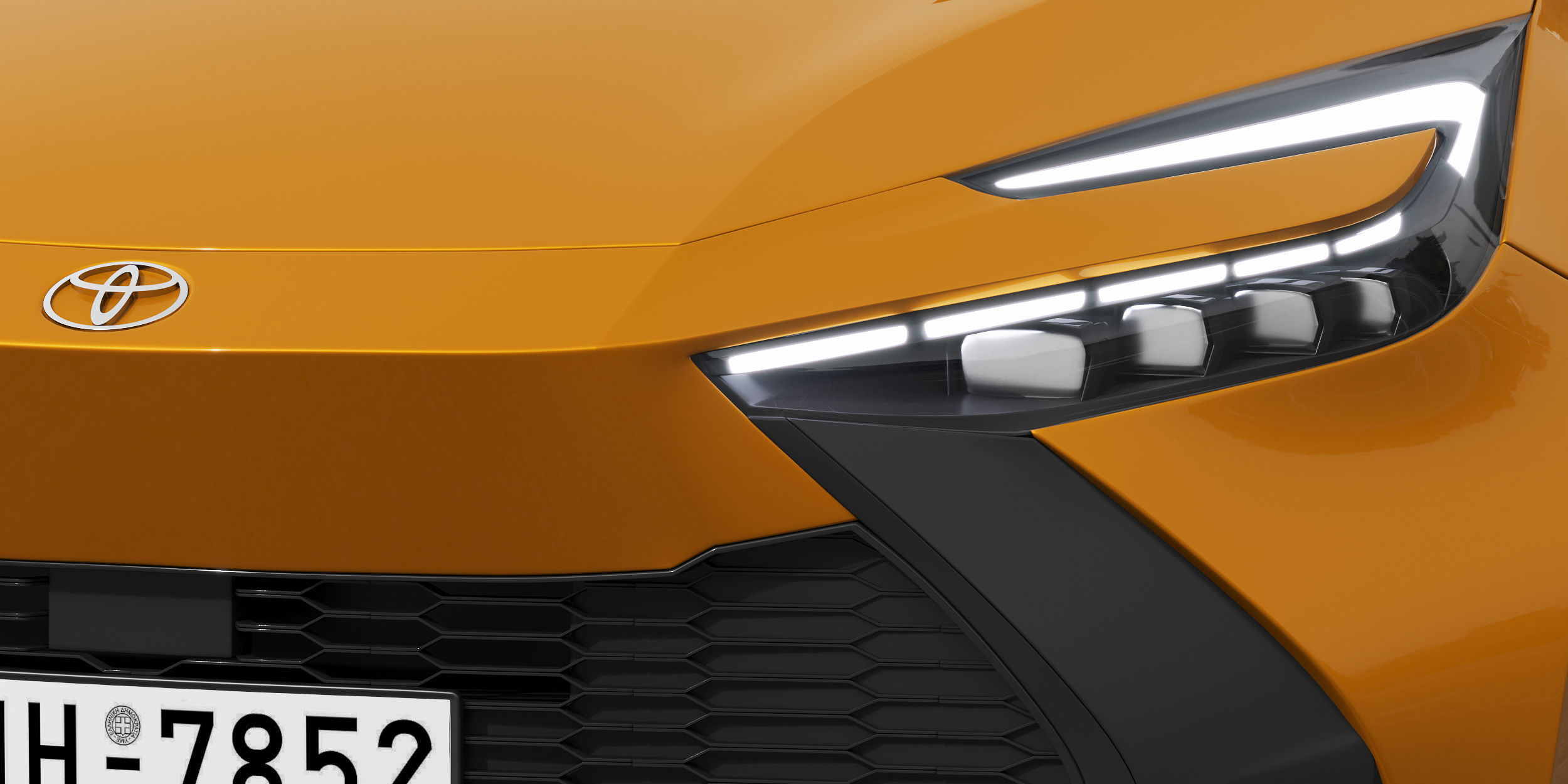 Toyota C-HR 2024 3D model_12