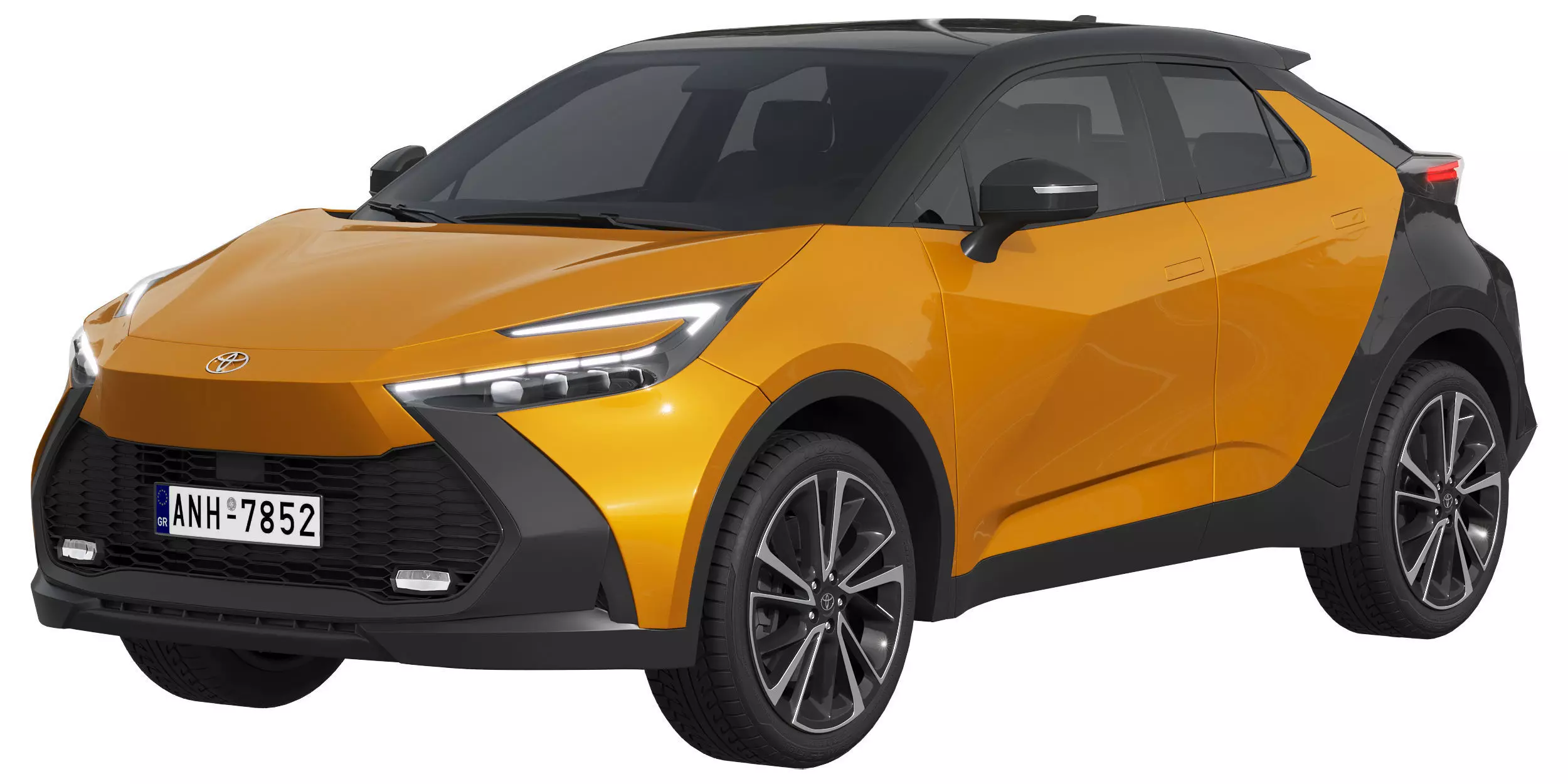Toyota C-HR 2024 3D model_0
