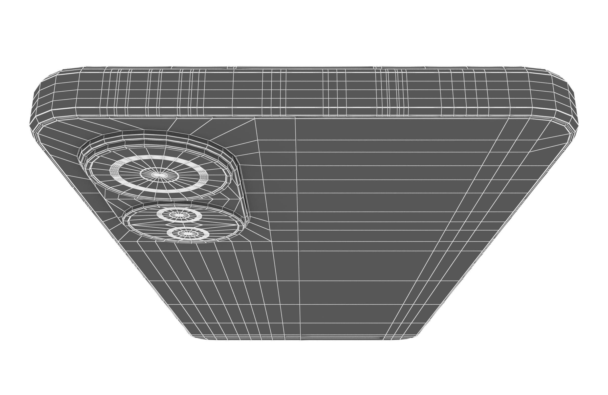 Oppo A78 4G Black And Green Low-poly 3D model_34