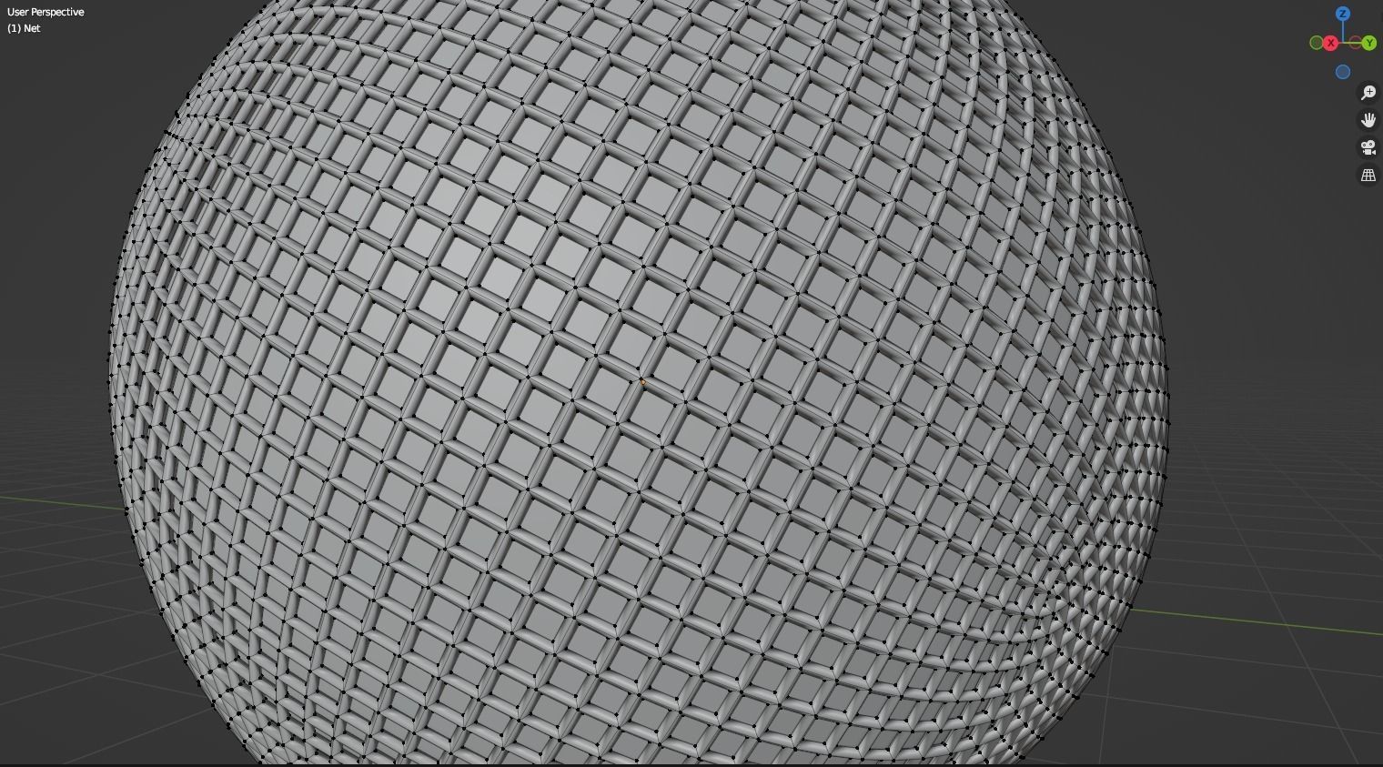 Wireless Microphone Black Low-poly 3D model_3