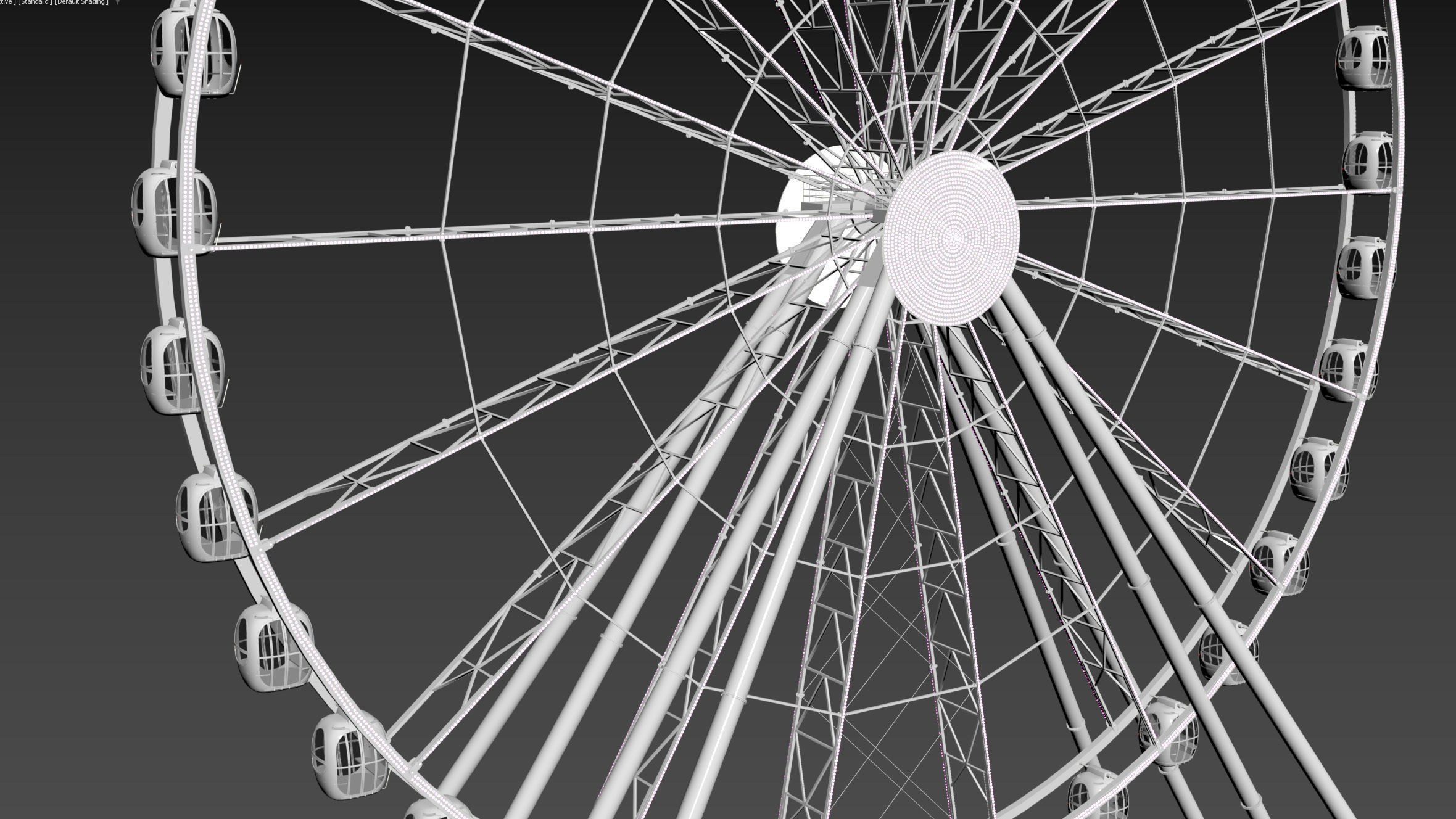 Ferris wheel 55 meters 3D model_29