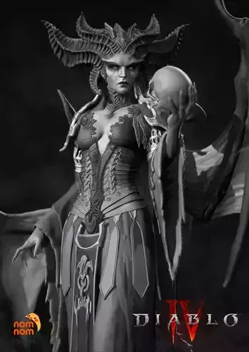 Lilith - Diablo 3D print model