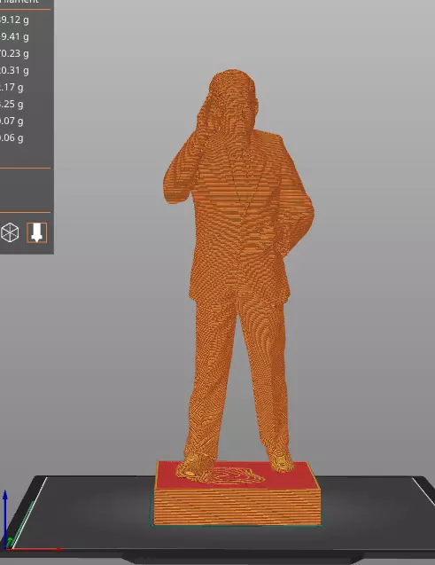 John F Kennedy 3D print model_13