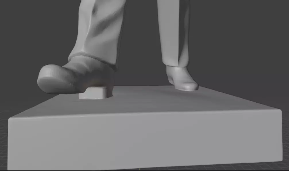 John F Kennedy 3D print model_8