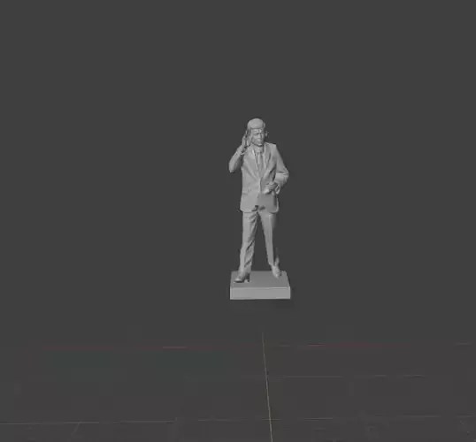John F Kennedy 3D print model John F Kennedy 3D print model