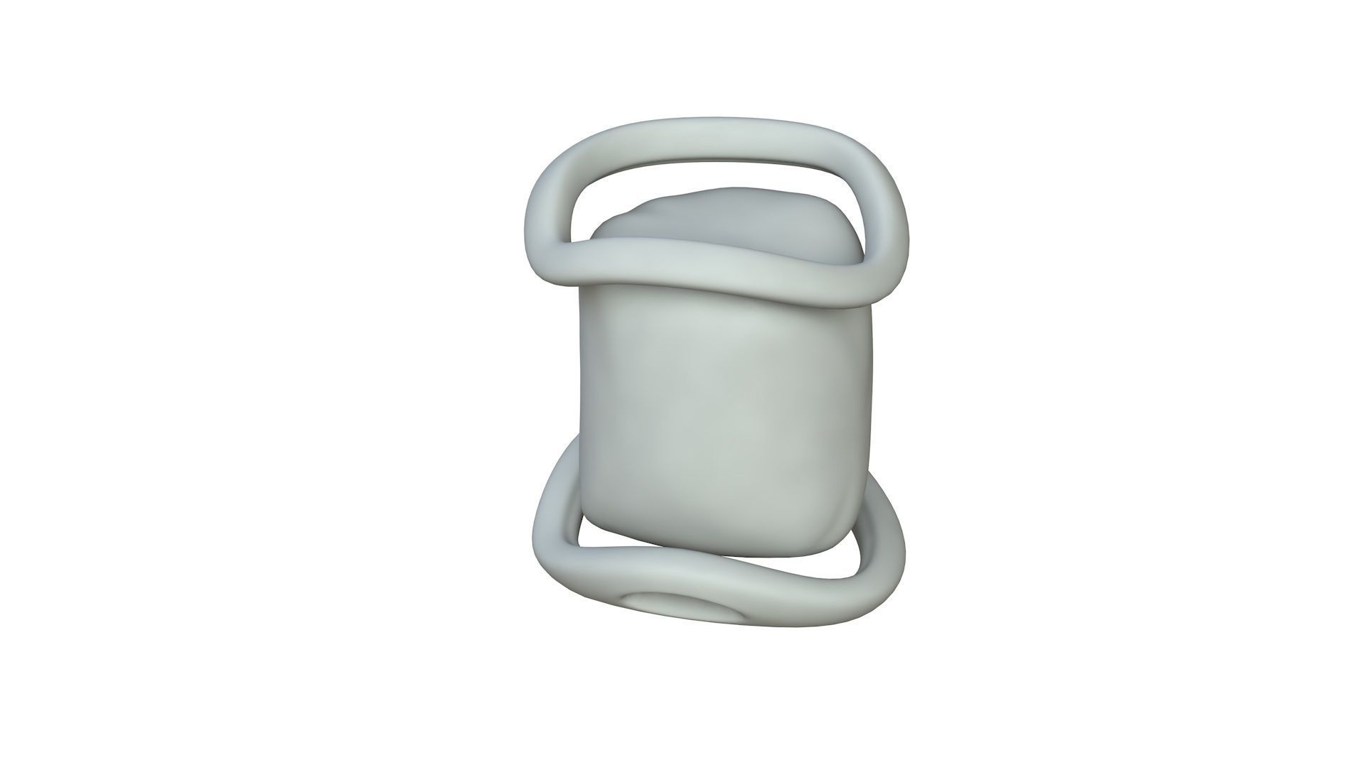 SciFi Shape Object Low Poly Low-poly 3D model_2