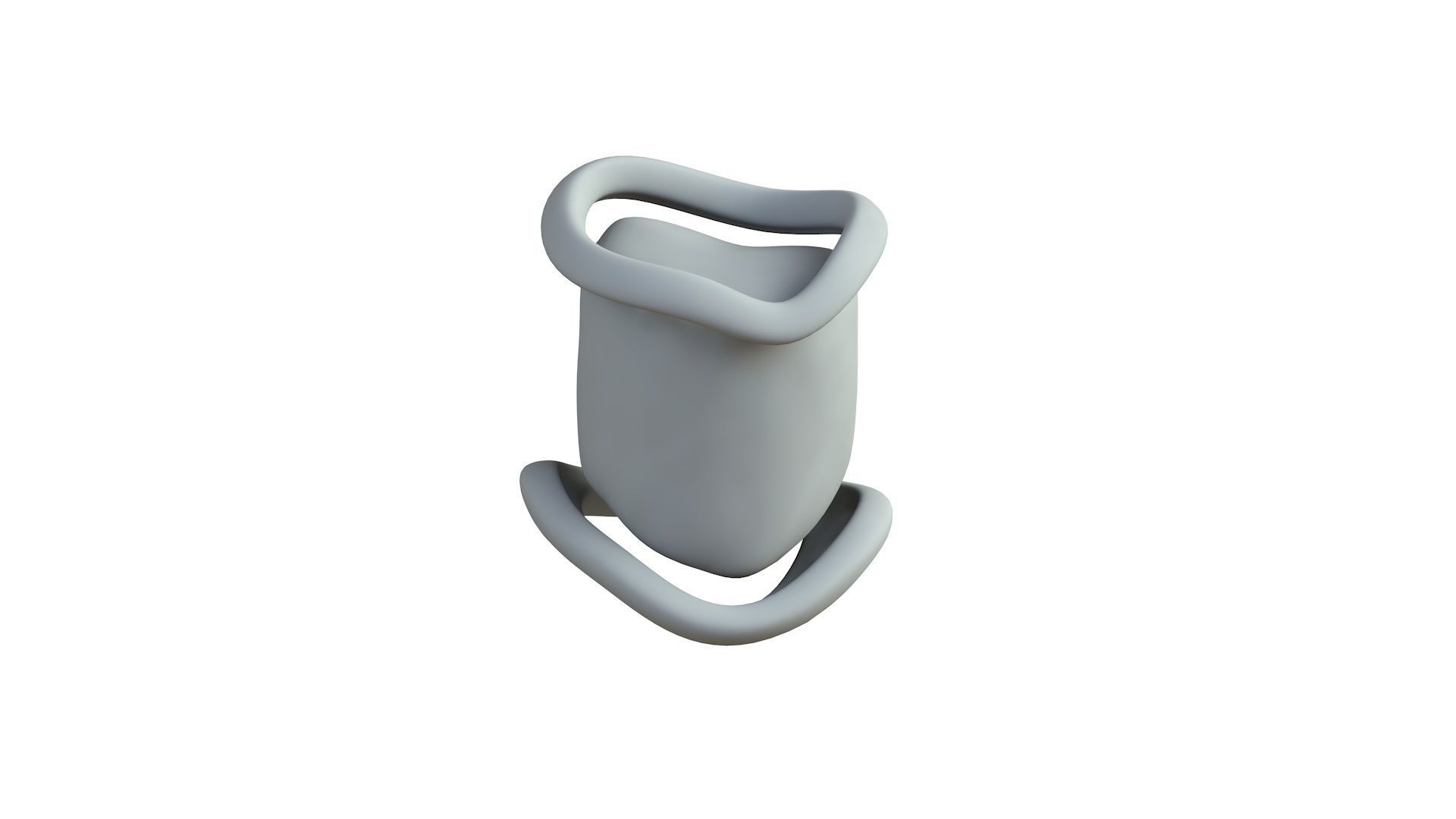 SciFi Shape Object Low Poly Low-poly 3D model_6