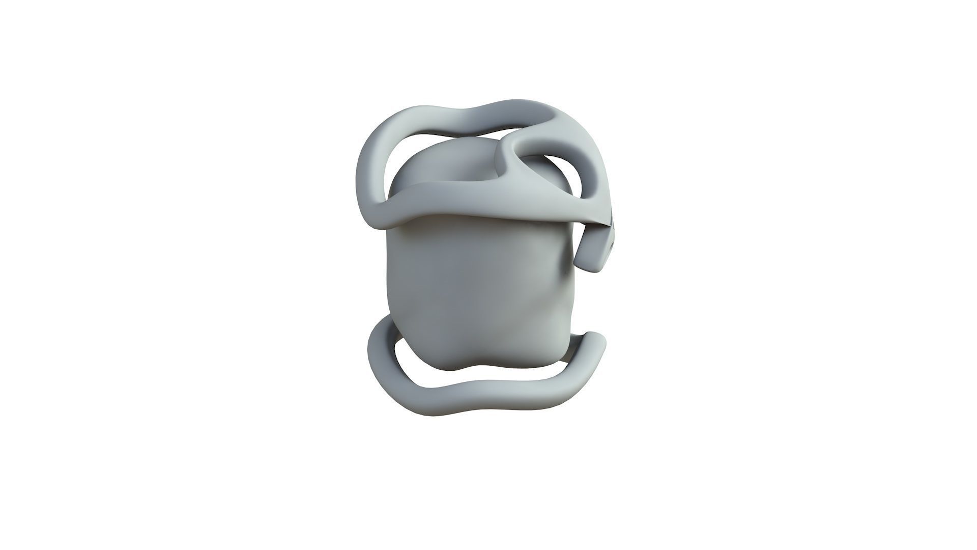 SciFi Shape Object Low Poly n Low-poly 3D model_6