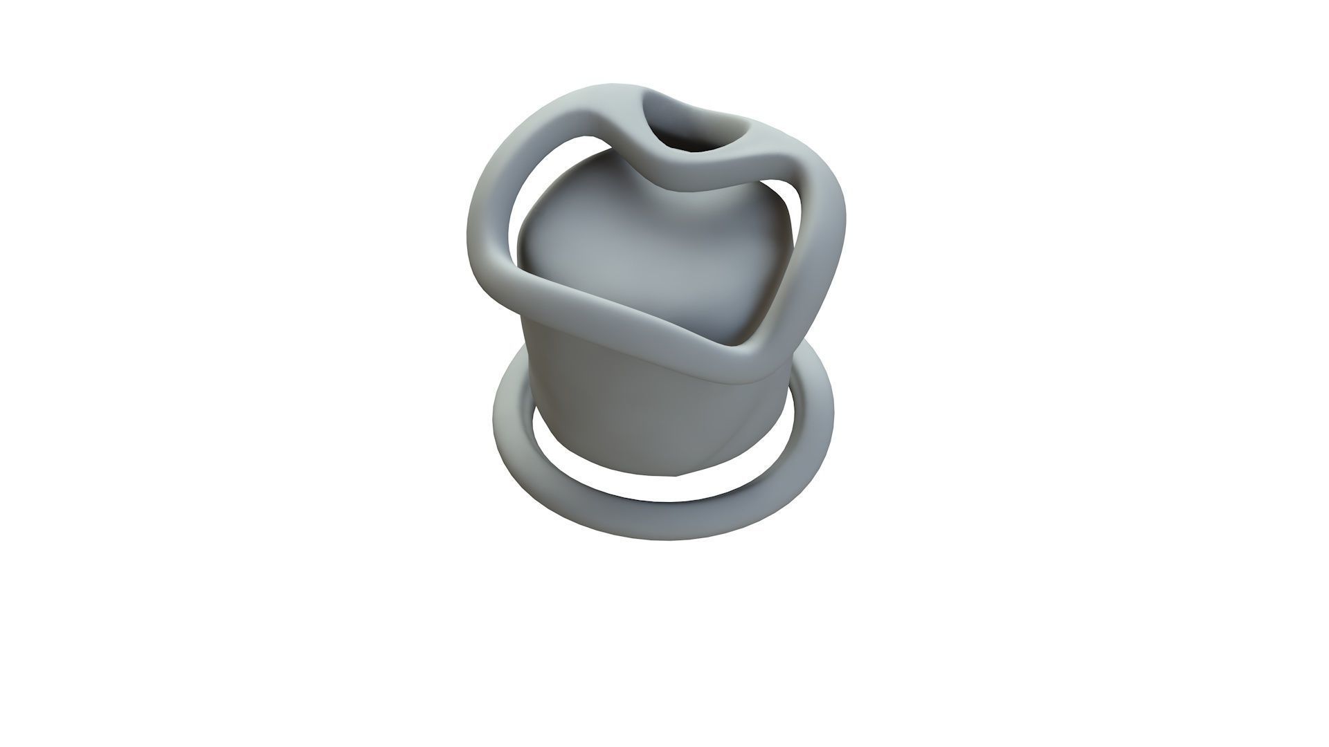 SciFi Shape Object Low Poly n Low-poly 3D model_15