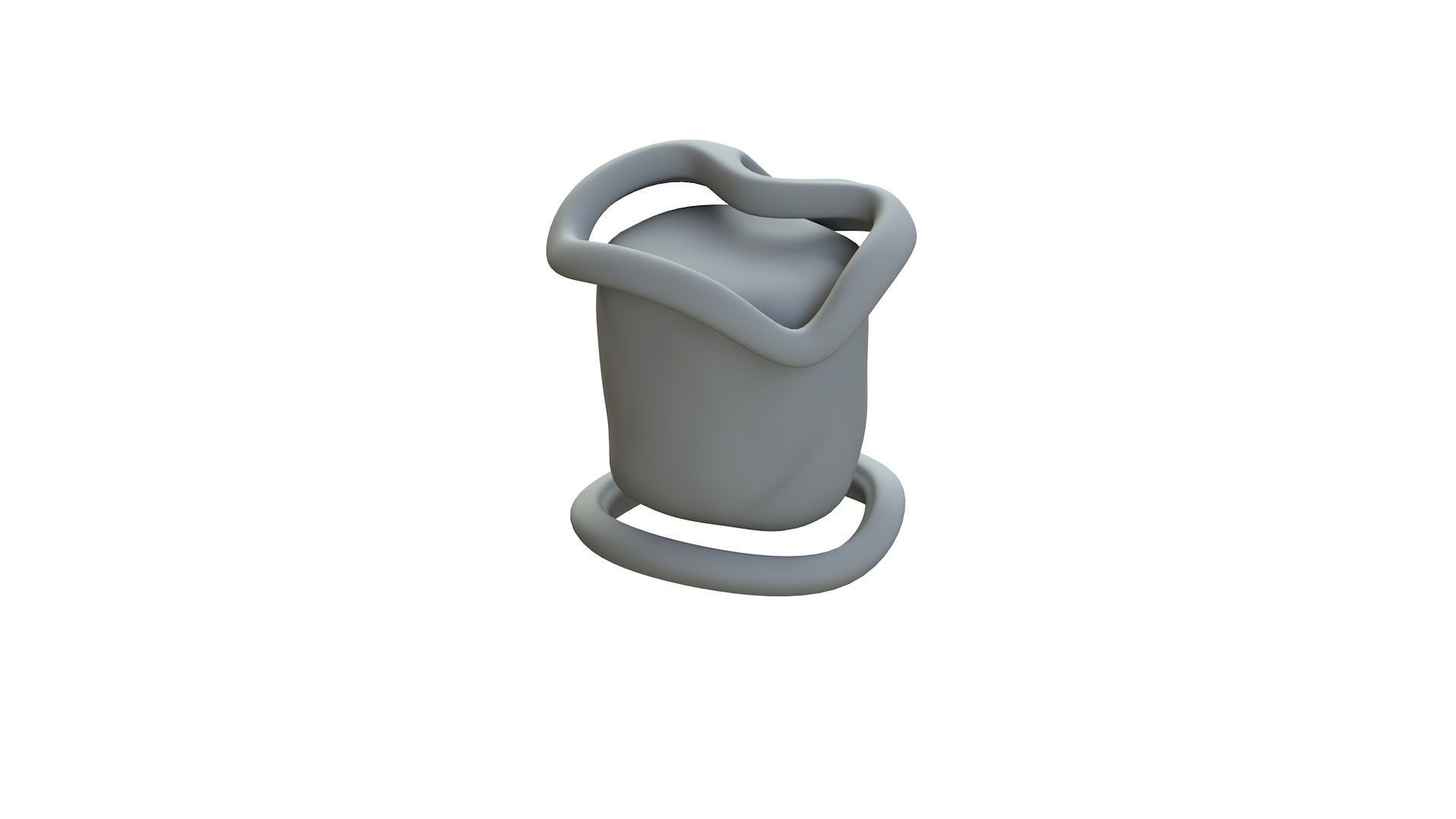 SciFi Shape Object Low Poly n Low-poly 3D model_12