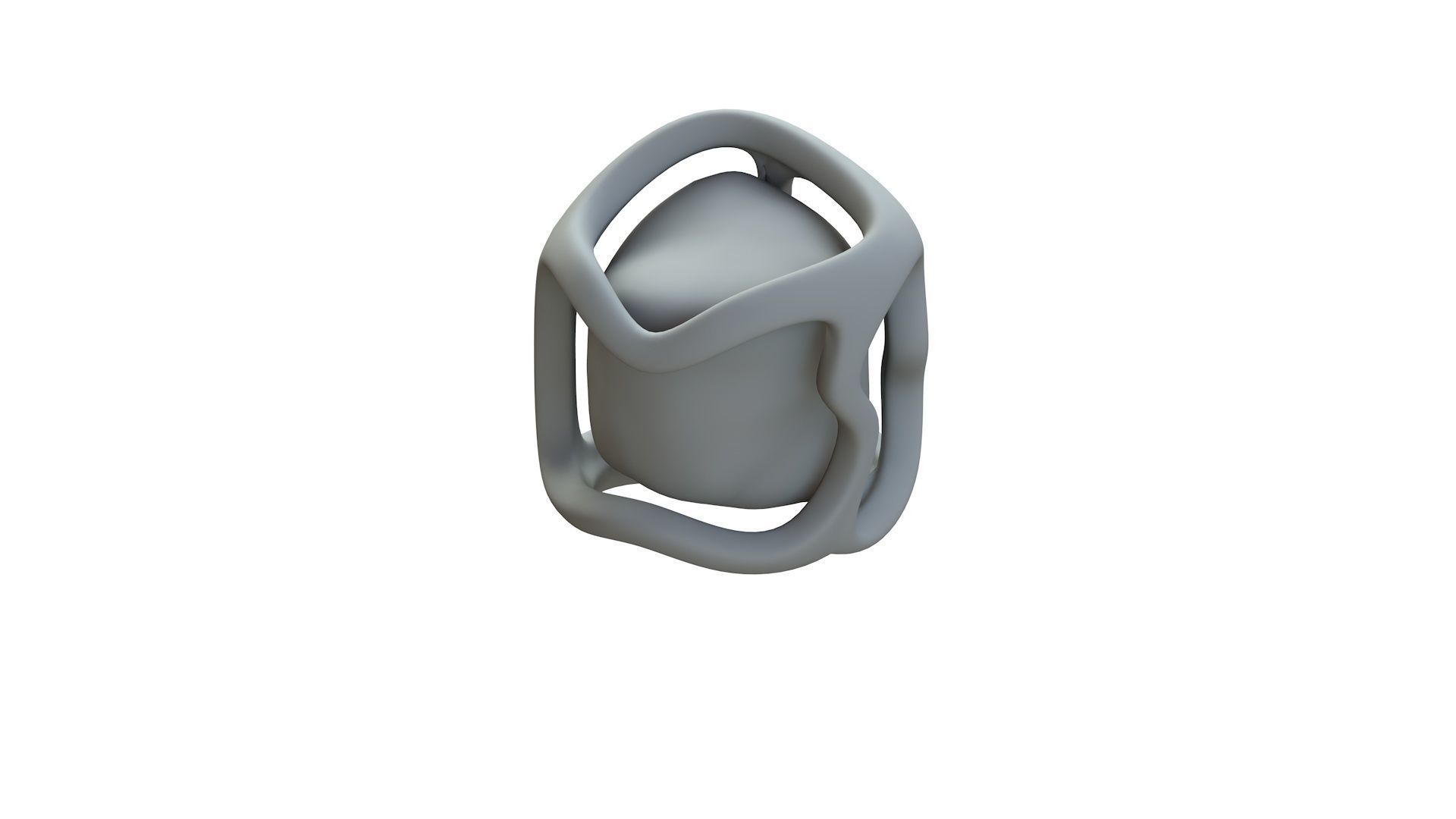 SciFi Shape Object Low Poly Low-poly 3D model_13