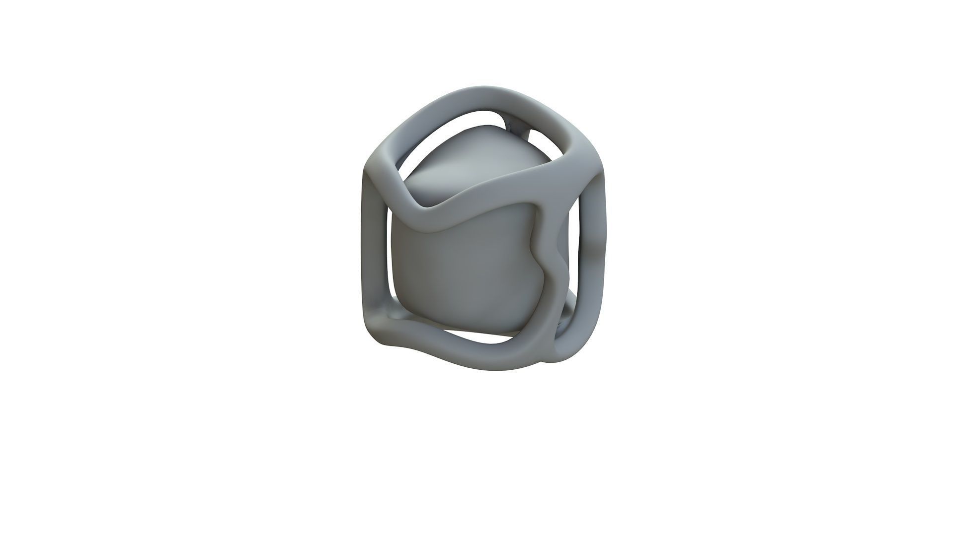 SciFi Shape Object Low Poly Low-poly 3D model_12