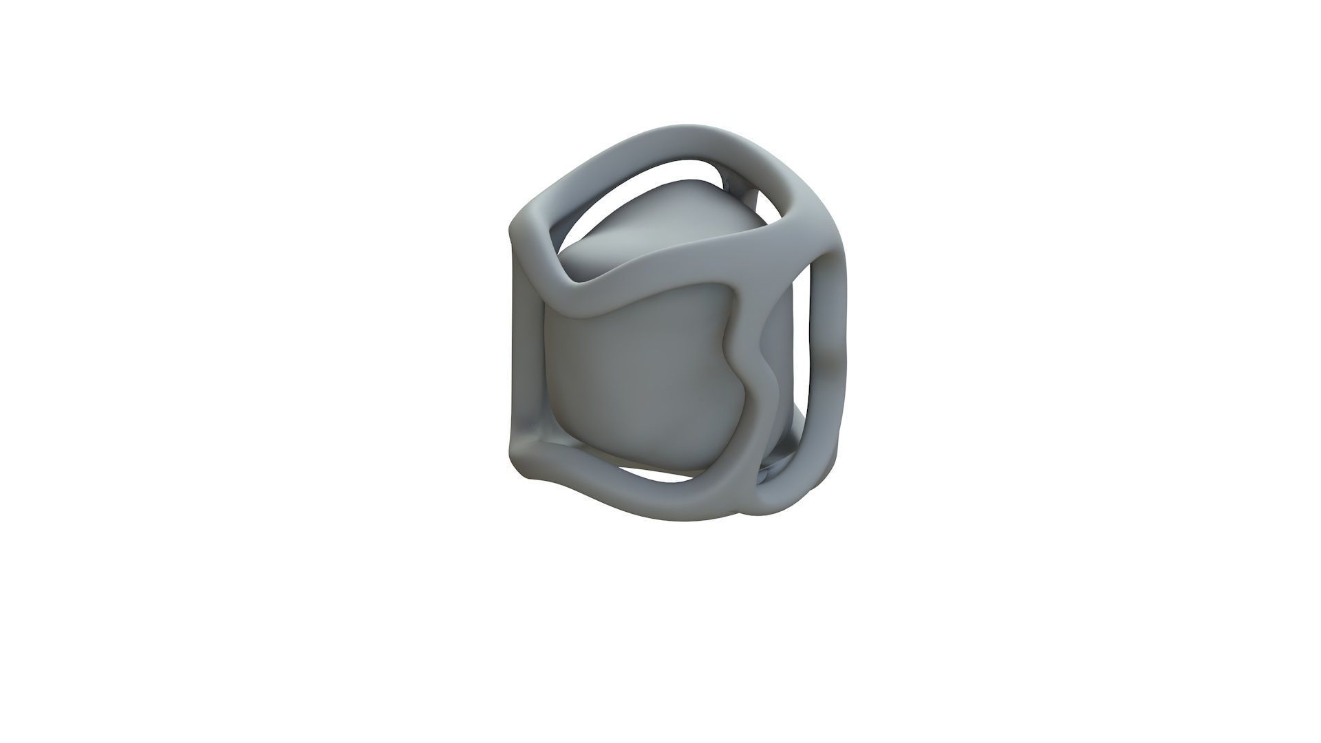 SciFi Shape Object Low Poly Low-poly 3D model_11