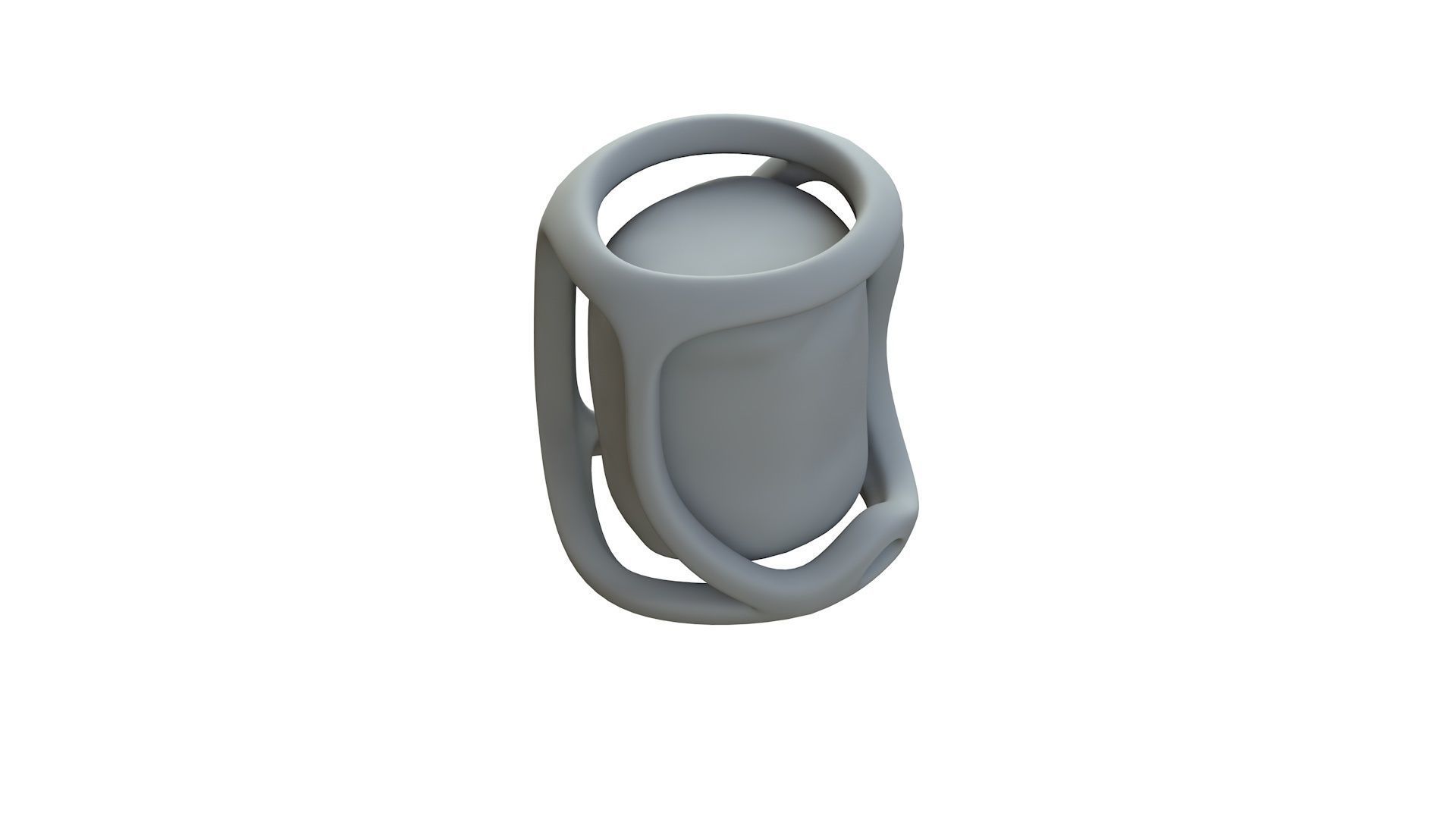 SciFi Shape Object Low Poly Low-poly 3D model_13