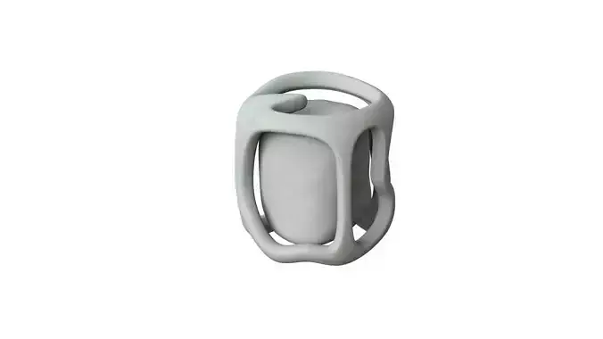 SciFi Shape Object Low Poly Low-poly 3D model