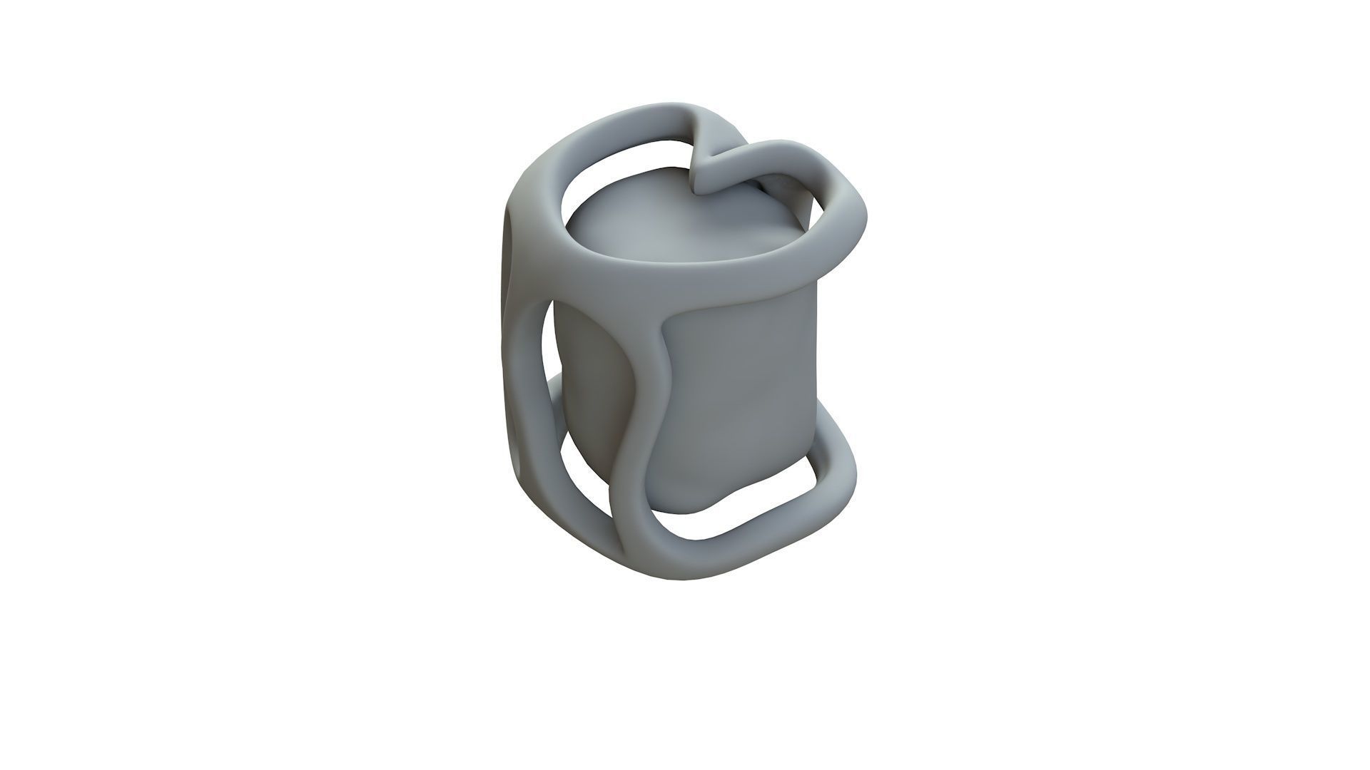 SciFi Shape Object Low Poly Low-poly 3D model_13