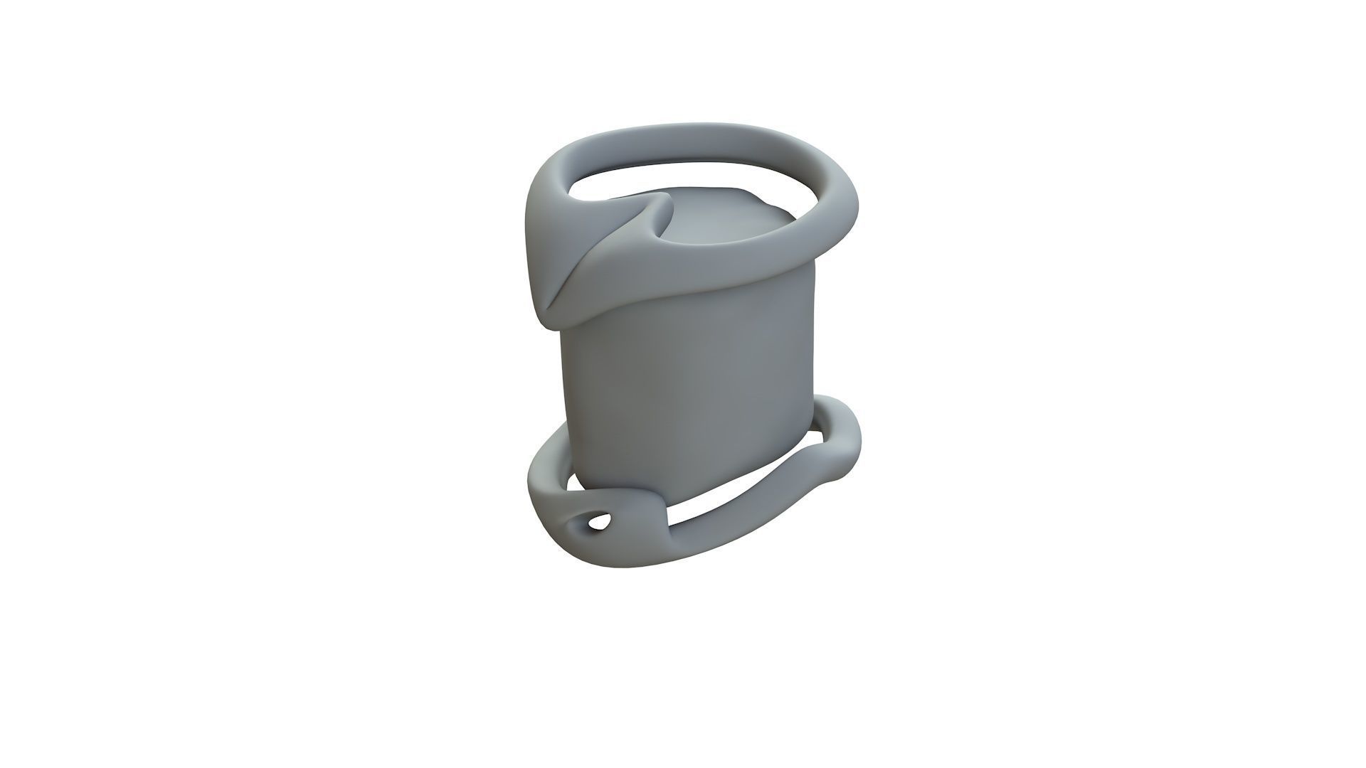 SciFi Shape Object Low Poly Low-poly 3D model_12