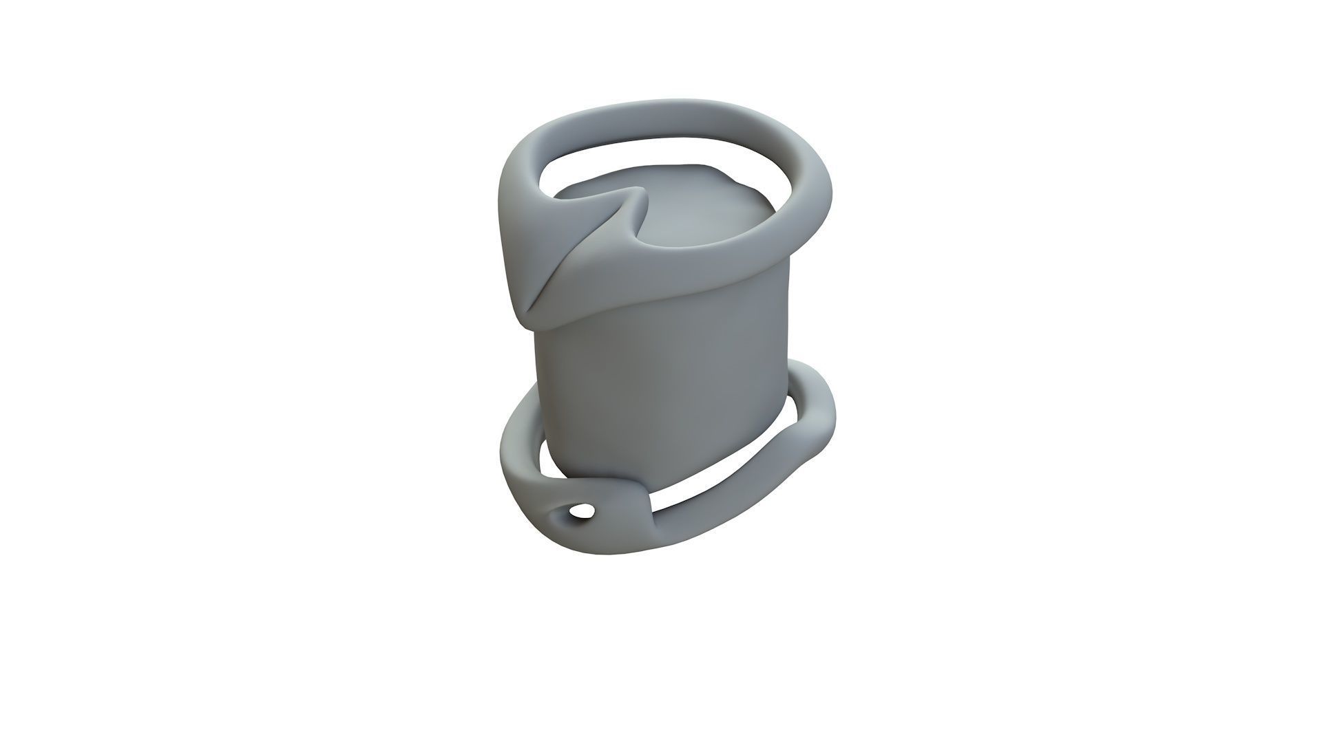 SciFi Shape Object Low Poly Low-poly 3D model_13