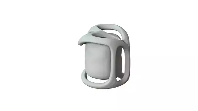 SciFi Shape Object Low Poly Low-poly 3D model