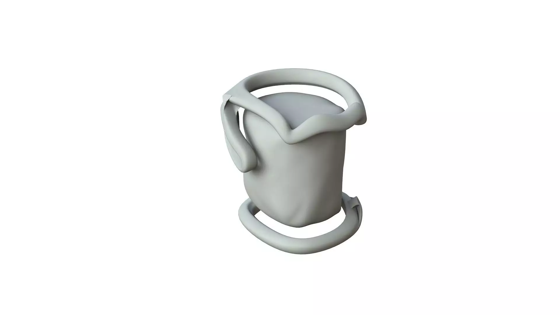 SciFi Shape Object Low Poly Low-poly 3D model_0