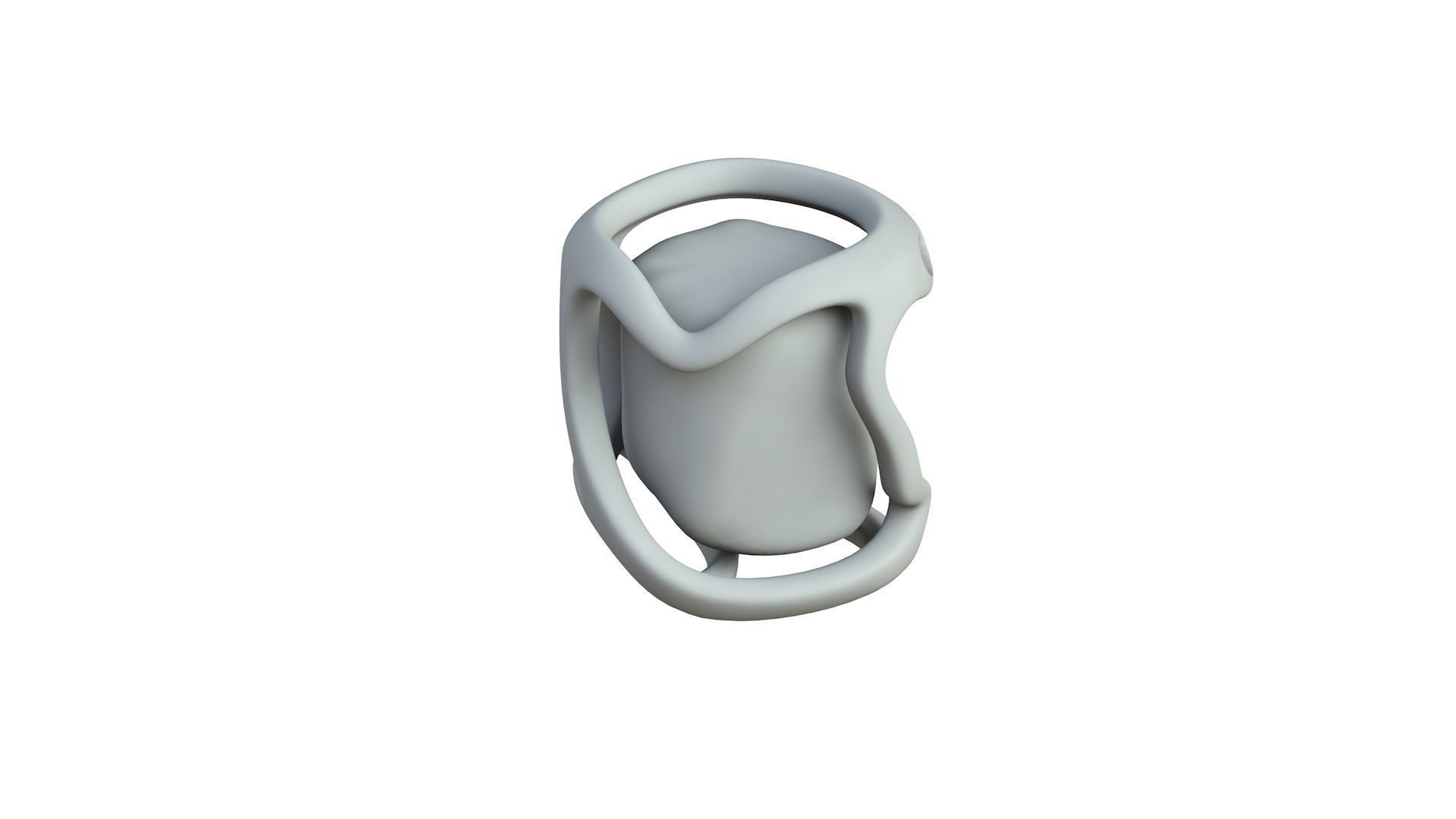 SciFi Shape Object Low Poly 89 Low-poly 3D model_4